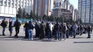 Под ЦВК прошел митинг