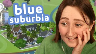 building an ENTIRE NEIGHBORHOOD in the sims! pt. 4 (Streamed 1/10/24)