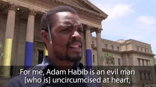 Mcebo Dlamini calls Wits' Adam Habib 'uncircumcised at heart'