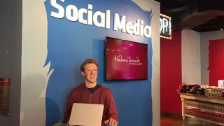 Wax Figure Of Mark Zuckerberg @ Madame Tussauds San Francisco