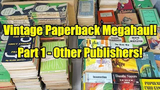 Unboxing - A Vintage Paperback - Mega-Haul - Other Publishers - Over 1000 Books!