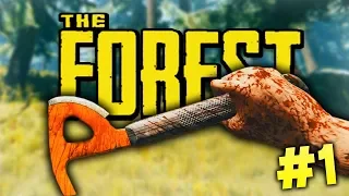 THE BEGINNING! - The Forest SOLO Gameplay #1