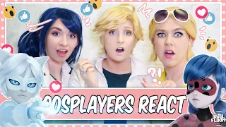 Cosplayers React to Miraculous Ladybug - "Chat Blanc" 🙀