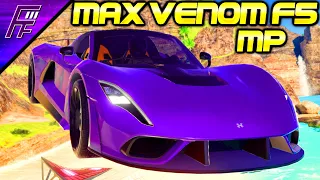 HEAD-TO-HEAD IN THE NEW KING!! GOLDEN MAX Hennessey Venom F5 (6* Rank 5126) Asphalt 9 Multiplayer