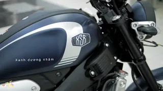 2022 Yamaha XSR 155 VVA Xanh Dương Nhám | Matte Blue - Price & Specs - Walkaround