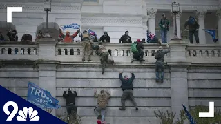 Discussing political implications following riots at the U.S. Capitol