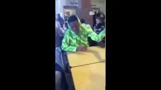 Best Sausage Rap in Cafeteria Vine | Everybody Say Sausage