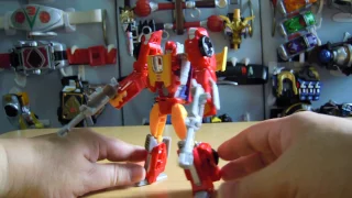 Transformation : Transformers Titans Return Hot Rod with Firedrive