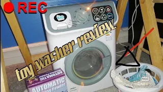 kid connection toy washing machine review