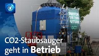 Gegen den Klimawandel: In Essen geht ein CO2-Staubsauger in Betrieb