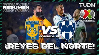 Resumen | Tigres vs Monterrey | CL2023 Liga Mx - J12 | TUDN