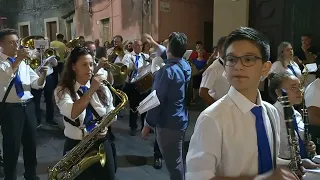 Processione S. Nicolò Politi 4 agosto accompagnato maestro Alfredo Milazzo marcia fantastica❤️