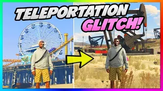 GTA 5 Online: *NEW* TELEPORTATION GLITCH!!! - How To Teleport ANYWHERE SOLO 2022! (GTA 5 Glitches)