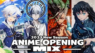 Anime Opening Music Mix | Anime Updating NEW 2023 | Anime Opening Compilation 2023