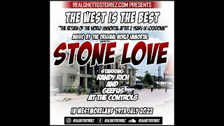 STONE LOVE JUST TOUCH ROAD AGAIN 19TH JULY IN WESTMORELAND STARRING RANDY RICH AND GEE FUS