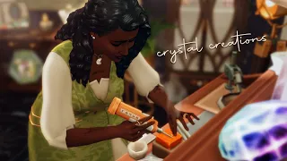playing with crystal creations -  the sims 4 stuff pack overview