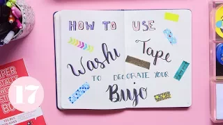 Washi Tape Hacks for Your Bullet Journal | Plan With Me