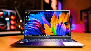 الوان جميله جدا في شاشه هذا اللاب توب Asus ZenBook 13 UX325EA OLED