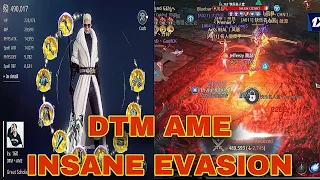 MIR4-490K PS DTM AME INSANE EVASION | BROLONG S , BIGBET , BACKHAND VS AME TEAM | DOMINATION WAR