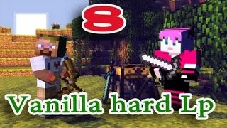 ч.08 Minecraft Vanilla hard Lp - Приручаем лошадок