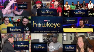 Hawkeye Official Trailer Reaction Mashup | Reaction Mashup Specials