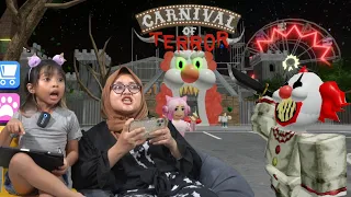 LEIKA DIKEJAR BADUT DI ROBLOX OBBY - TERROR CARNIVAL