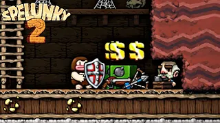 Spelunky 2 | All Unique and Funniest Caveman Interactions