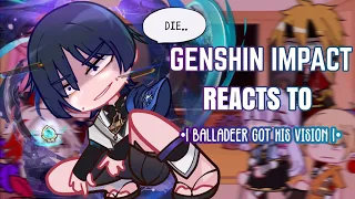 💜✨ Genshin Impact Reacts to Wanderer 3.3 Cutscene || Gacha Club || Genshin Impact