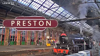 Preserved Steam at Preston Railway Station
