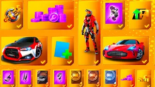 ALL REWARD CLAIM ASPHALT 8 NEW UPDATE SEASON CRAZY REWARD COLLECT GAMEPLAY