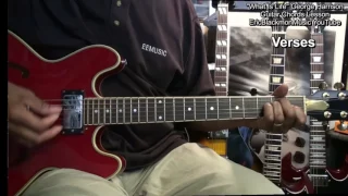 How To Play WHAT IS LIFE George Harrison On Guitar Chords Lesson @EricBlackmonGuitar