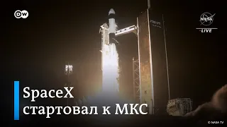 Корабль SpaceX стартовал к МКС