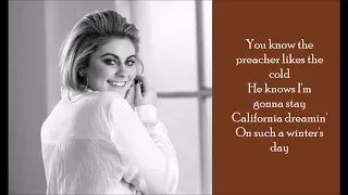 California Dreamin' - Ellie Drennan - (Lyrics)