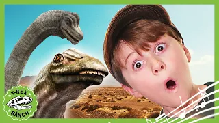Herbie The Herbivore Song - The Plant Eating Dinosaur | T-Rex Ranch Songs for Kids!