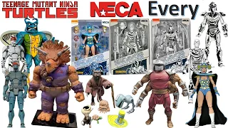 *see newer video* Every NECA Comic TMNT Teenage Mutant Ninja Turtles Comparison List