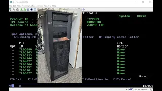 Playing with an IBM iSeries (AS/400)