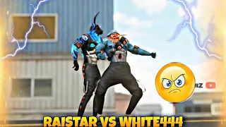 WHITE444 VS INDIAN LEGEND RAISTAR 🤯 || FREE FIRE ANIMATION VIDEO #shorts