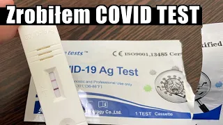 Zrobiłem w domu test na COVID-19