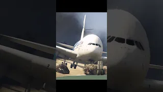 "A380 Collision on Runway: Unbelievable Emergency Landing!"