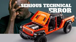 Review Killerbody Mercury Scale Chassis & Body Jeep Gladiator Rubicon 1/10 Scale Rc Car