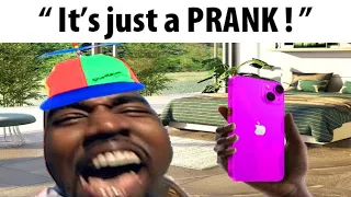 Kids doing Pranks Be Like