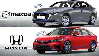 Honda Civic vs Mazda 3 - This is the one I'd buy and why