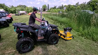 Rammy 120 ATV UTV Flail Mower - Walkthrough/Demo