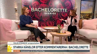 Malin Stenbäck om starka känslorna i Bachelorette: ”Det är inte oke… | Nyhetsmorgon | TV4 & TV4 Play