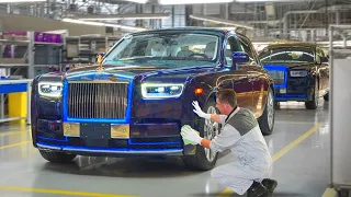 Rolls-Royce Factory🚘2024: Assembly line – How it's built? [Step by Step MANUFACTURING + Factory]