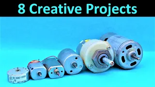 8 DC motor projects - DIY