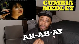 FIRST TIME HEARING Selena - Cumbia Medley REACTION!!!