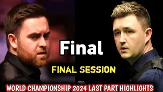 Kyren Wilson vs Jak jones | Final |  world snooker championship 2024 Session 4