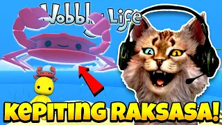 AKU MENEMUKAN 6 TOMBOL RAHASIA & MUNCUL KEPITING RAKSASA !! 😹 - Wobbly Life Indonesia