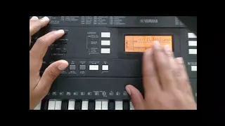 Yamaha PSR-E343 - Worship Pad 1